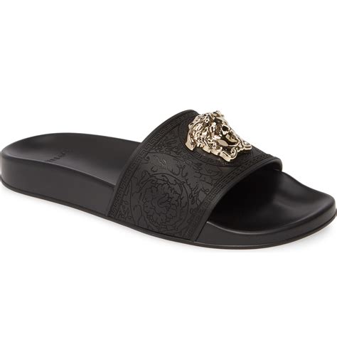 versace sandals for cheap|versace slip on sandals women's.